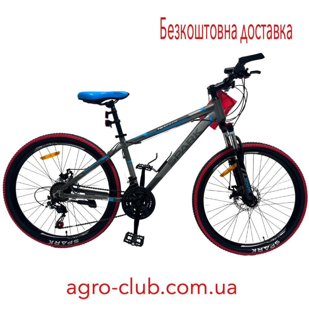 Спортивний велосипед SPARK TRACKER з алюмінієвою рамою 15" та колесами 26"