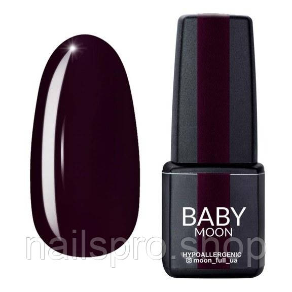 Гель лак BABY Moon Burgundy №010 брусничний темний