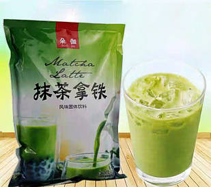 Чай Матча лате 1 кг, маття 3 в 1, японський зелений порошковий чай Матча Matcha для HoReCa, кав'ярні