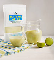 Матча латте 3 в 1, японский зеленый порошковый чай, 200гр, чай Matcha Latte
