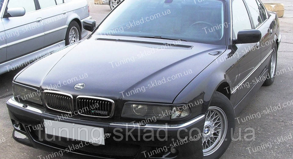 Вії БМВ Е38 (накладки на передні фари BMW E38), фото 1