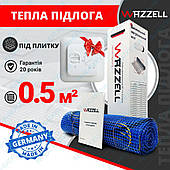 Нагрівальний мат Wazzell Easyheat 200 / 0.5 м² / 100 Вт / товщ. 3.5 мм / тепла підлога під плитку (Німеччина)