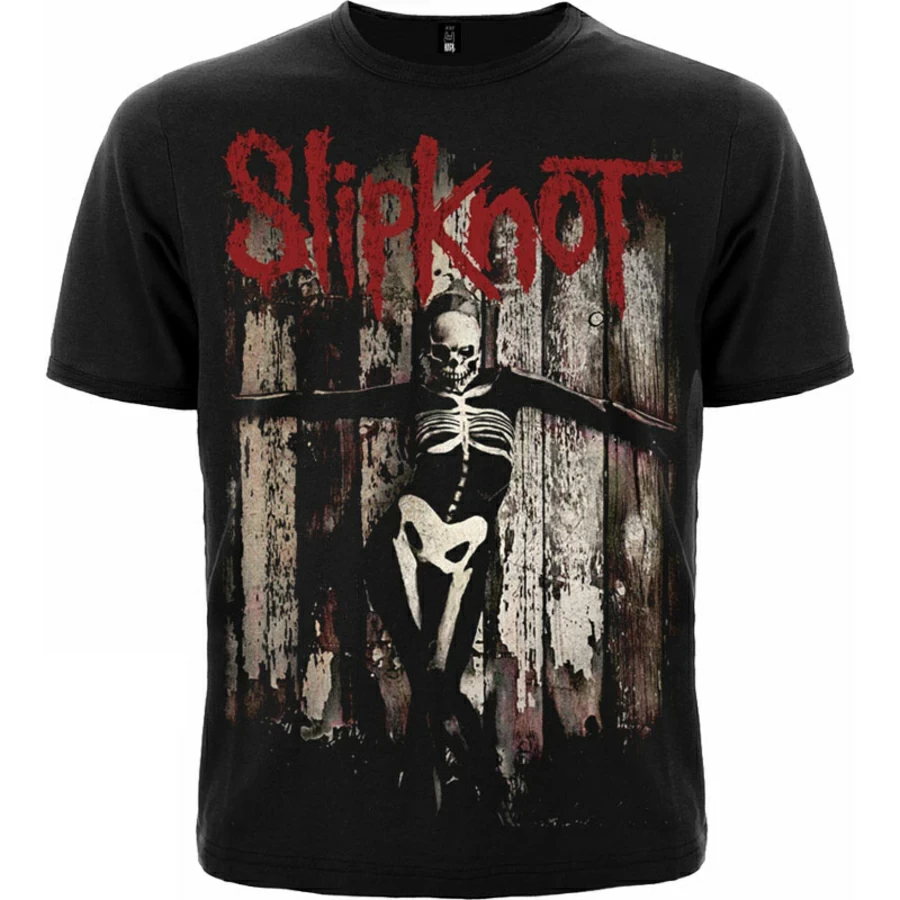 Футболка Slipknot ".5: The Gray Chapter" | Футболка рокерська | Футболка рок | Футболка чорна