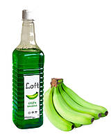 Сироп LOFT Зеленый банан, 1 л (ПЭТ бутылка)