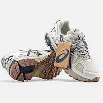 Кросівки Asics Gel-Kahana 8 Beige Blue / Асікс Гел-Кахана 8 Бежеві з Синім, фото 6