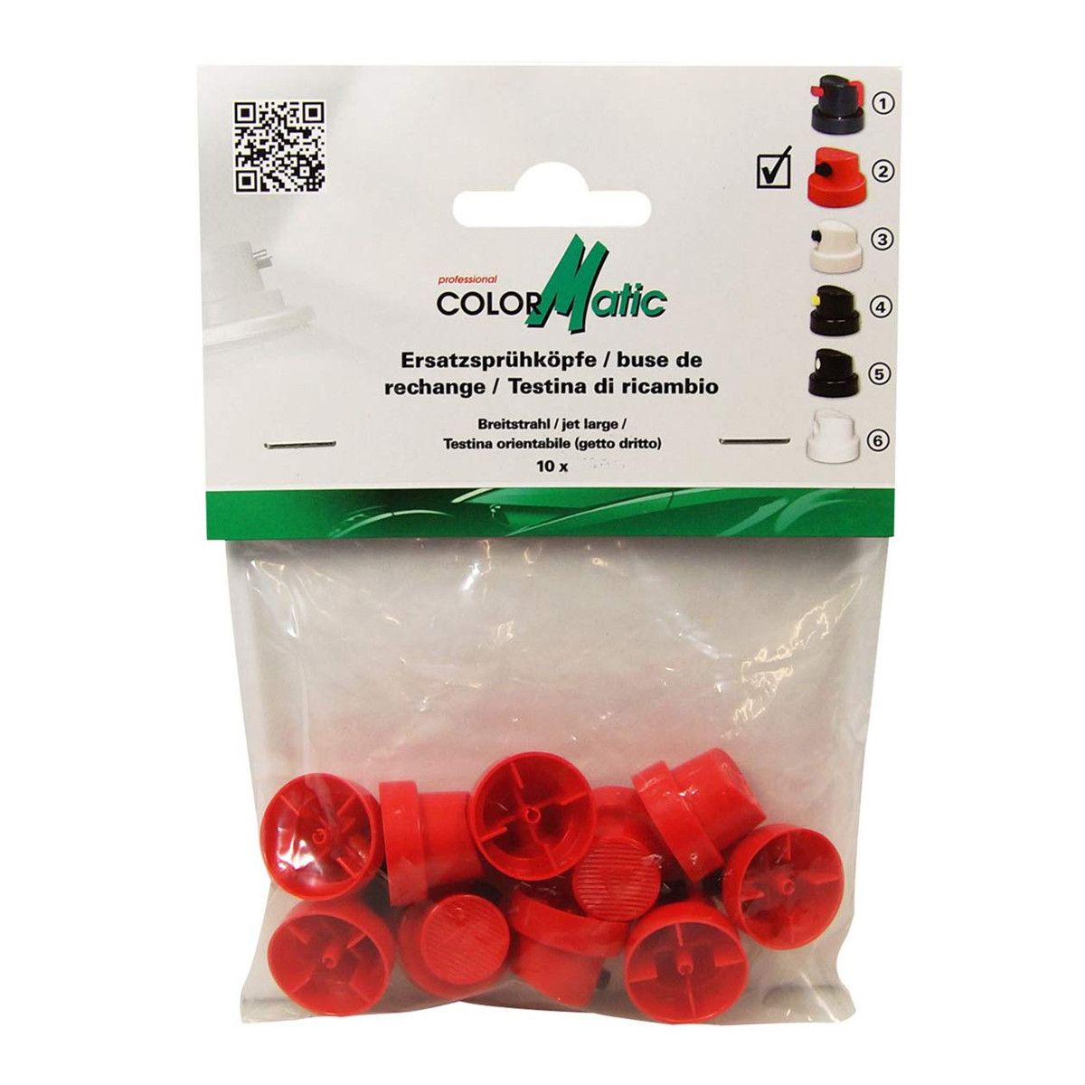 Набір насадок 10 шт Color Matic, фото 1