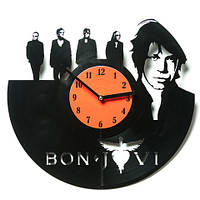 Виниловые часы «Bon Jovi»