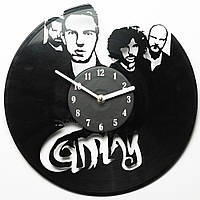 Виниловые часы «Coldplay»