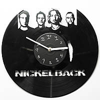 Часы с виниловой пластинки «Nickelback»