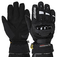 Мотоперчатки зимние текстильные MADMOTOR черные MT-14: Gsport XL