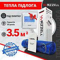 Нагревательный мат Wazzell Easyheat 200 / 3.5 м² / 700 Вт / толщ. 3.5 мм / теплый пол под плитку (Германия)