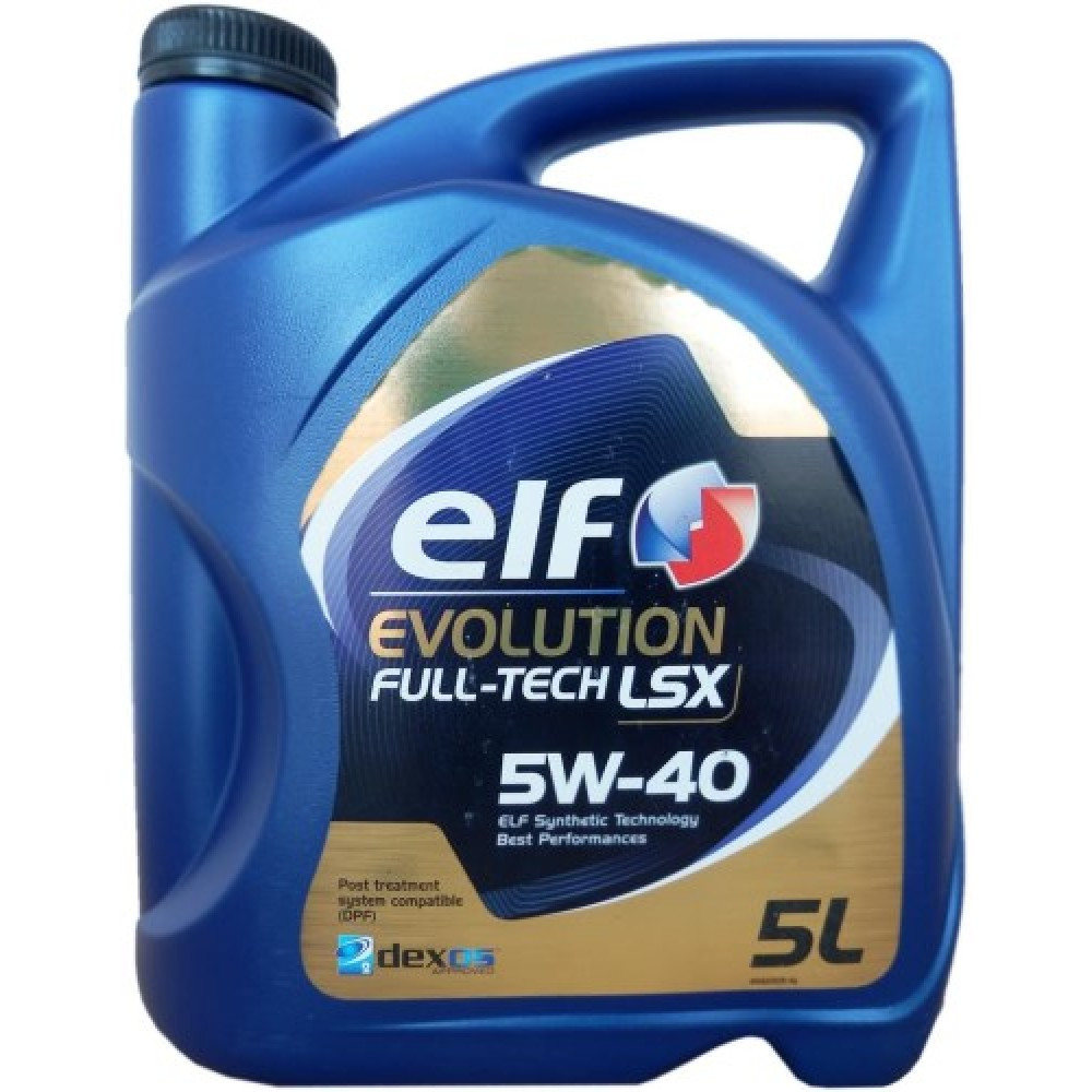 Олива моторна Evolution Fulltech LSX C3 SN/CF 5W-40 5 л (194892) Elf