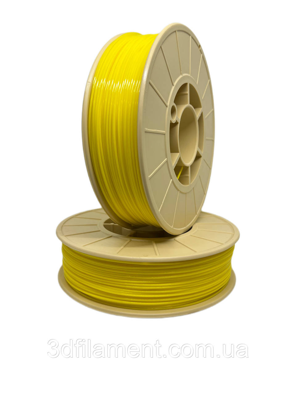 PLA (ПЛА) пластик для 3D принтера Світло жовтий 1,75mm 0,75кг, фото 1
