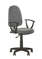 Компьютерное офисное кресло для персонала Престиж Prestige ll GTP PL56 С-38 серый Новый Стиль