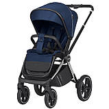 Універсальна коляска 3 в 1 CARRELLO Ultimo CRL-6512 Arctic Blue Темно-синій, фото 4