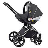 Універсальна коляска 3 в 1 CARRELLO Ultimo CRL-6512 Cool Grey Темно-сіра, фото 4