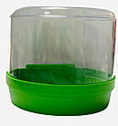 Купалка для папуг та інших декоративних птахів Дніпро 10*11,5*12 см (в асортименті), фото 2