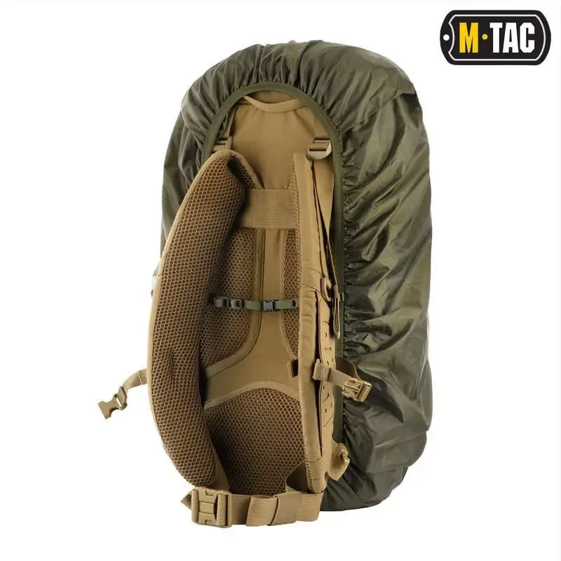 Чохол накидка для рюкзака 60 л M-Tac водонепроникний зелений