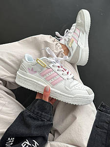 Жіночі Кросівки Adidas Forum White Pink 36-40