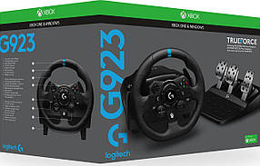 Комплект (руль, педалі) Logitech G923 Xbox One/PC (941-000158), фото 2