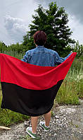 Прапор УПА червоно-чорний 150х90 габардин