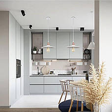 Білий підвісний світильник (52-836F-1 WH), фото 3