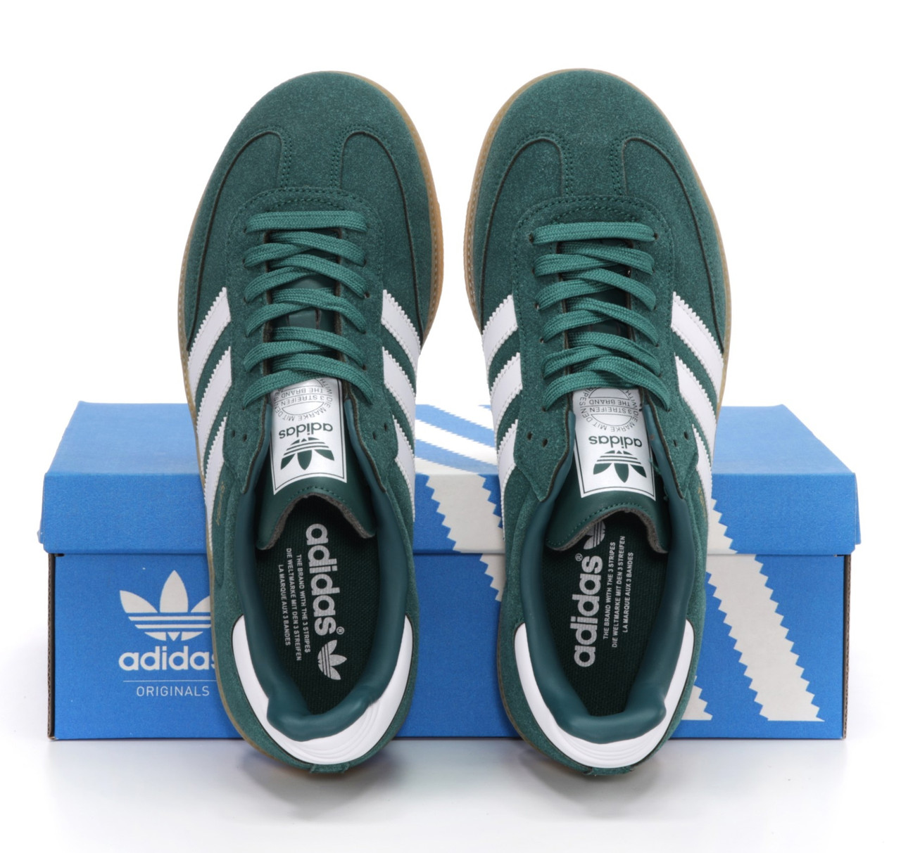 Адидас Самба Мужские кроссовки весна зеленные Adidas Samba Зеленные ...