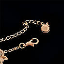 Жіночий браслет на ногу "Світанок", фото 3