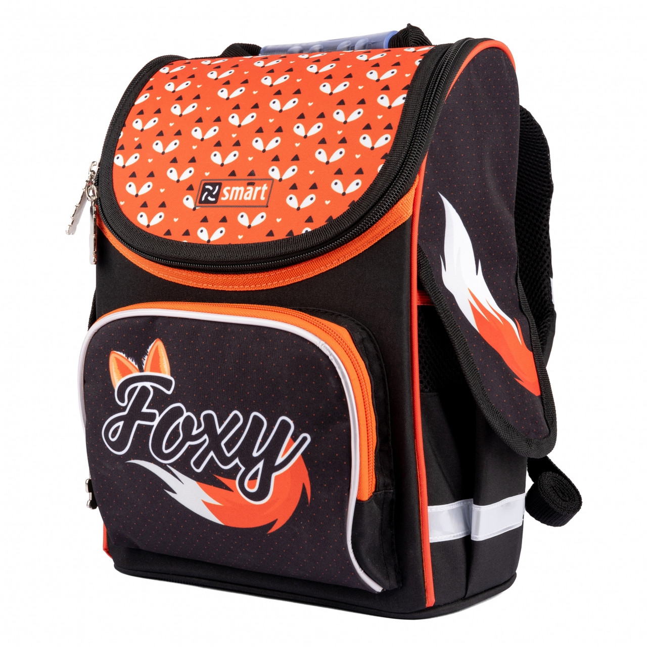 Рюкзак шкільний ортопедичний, каркасний, «1 Вересня Smart» PG-11 "Foxy" 558994