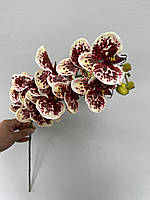 Орхидея ветка латексная пятнистая искусственная премиум