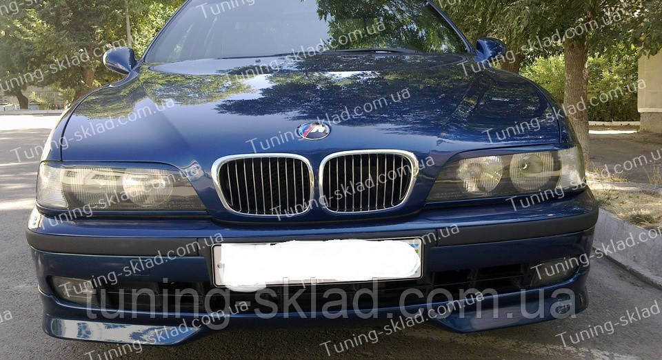 Вії БМВ Е39 (накладки на передні фари BMW E39), фото 1
