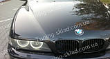 Вії БМВ Е39 (накладки на передні фари BMW E39), фото 4