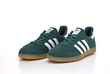 Чоловічі кросівки Adidas Samba Collegiate Green Gum Grey Toe ID2054, фото 4