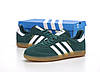 Чоловічі кросівки Adidas Samba Collegiate Green Gum Grey Toe ID2054, фото 7
