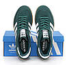 Чоловічі кросівки Adidas Samba Collegiate Green Gum Grey Toe ID2054, фото 8