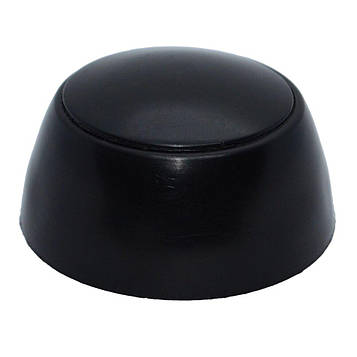 50 шт Заглушка двоскладова на болт/гайку М10, М12, М14 (D45) (Посилена) для дитячих майданчиків - Чорна Код/Артикул 4-03/0