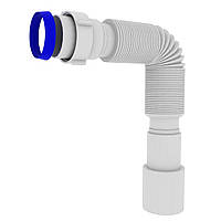 ГН-60 гофротруба з'єдн. з накид. гайкою 1 1/2" х 40/50 {50}