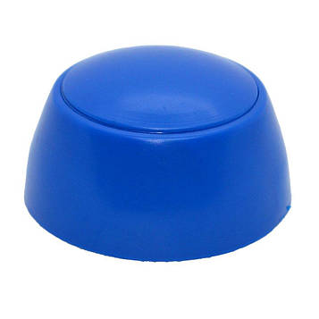 50 шт Заглушка двоскладова на болт/гайку М10, М12, М14 (D45) (Посилена) для дитячих майданчиків - Синя Код/Артикул 4-03/1