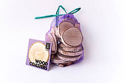 Набір зрізів-спилів дерева для творчості Penyok 20 шт (PW-20)