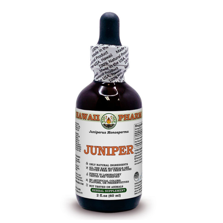 Hawaii Pharm Juniper Alcohol-FREE / Ялівець органік без спирту 60 мл