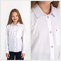 Детская школьная блуза Мила | 122-146р.