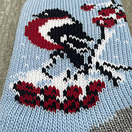 Шкарпетки жіночі махрові пухові вовна Класик, арт 015, розмір 23-25, блакитні, 137, фото 2