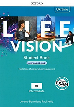 Life Vision Intermediate Student's Book with e-Book (Edition for Ukraine) Навчач англійської мови