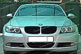 Вії БМВ Е90 (накладки на передні фари BMW E90), фото 3