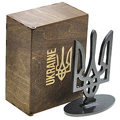 Тризуб із металу з Азовсталі (Маріуполь) H165