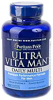 Витамины для мужчин, Puritan's Pride Ultra Vita Man 90 Caplets