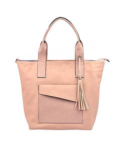Жіноча сумка з екошкіри Patrizia Piu POL-18-029 Рожевий -