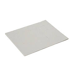 DR Силіконова термопрокладка HY-100, пластинка 30 штук -15х15х1mm), Light Gray, >2,0W/m-K, -40°≈240°,