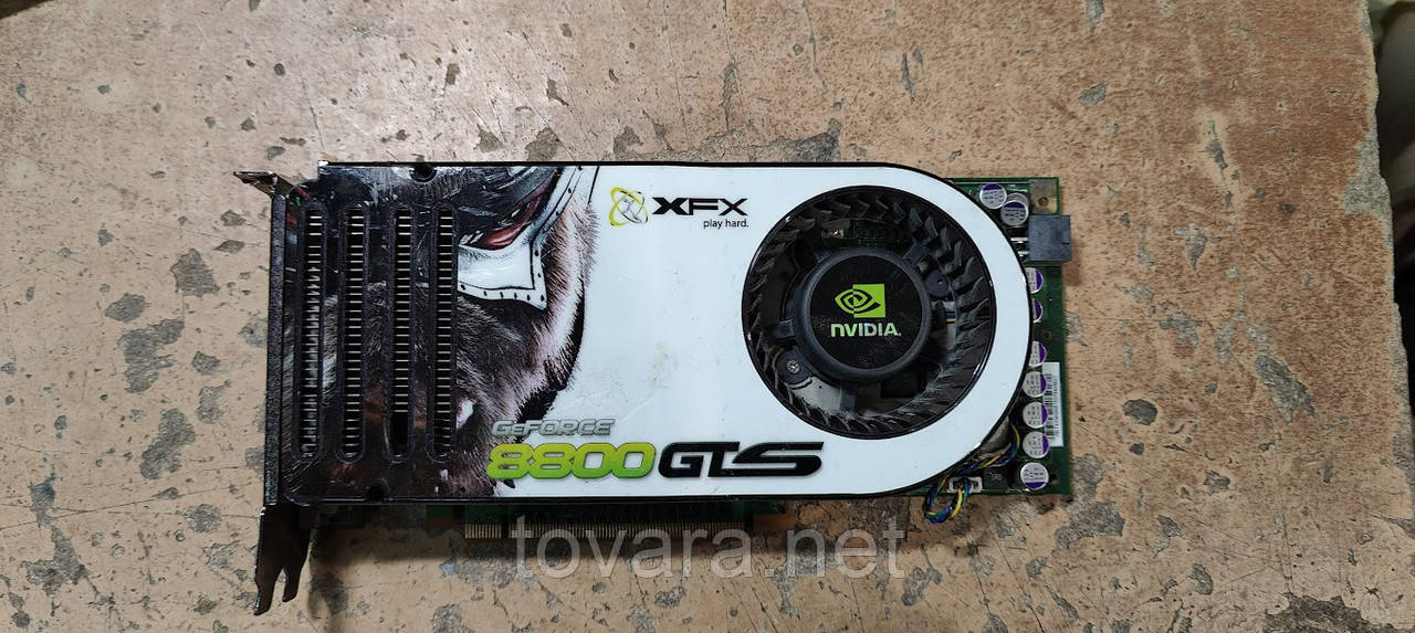 Відеокарта XFX GeForce 8800 GTS PV-T80G-GHF4 320MB PCI-E No НР230304