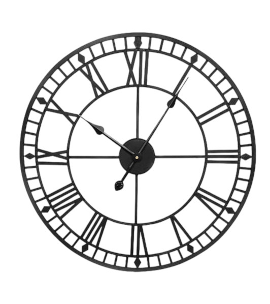 Годинник настінний металевий лофт - WanCuver